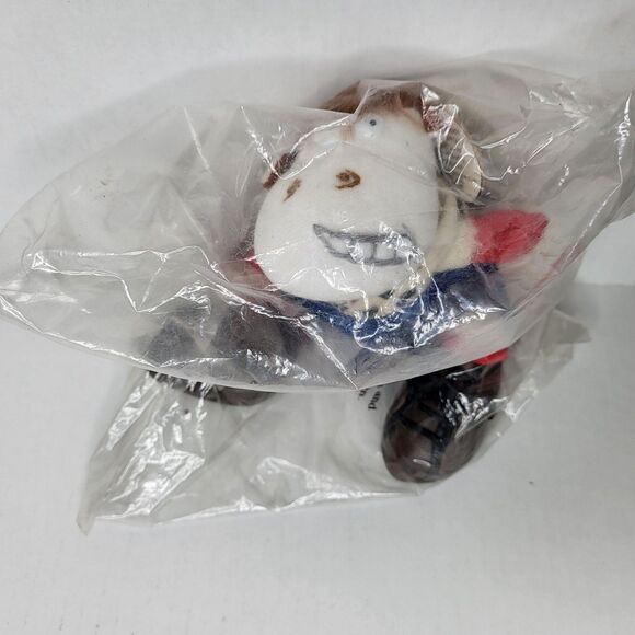 Sargento Foods Mootown Snacks DynaMo Cow Plush Beanie Toy 1997 New and Sealed - Picture 2 of 5